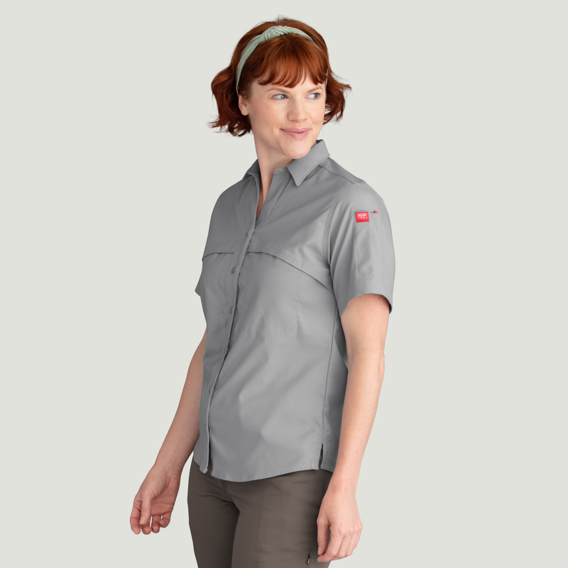 Women's Cooling Short Sleeve Work Shirt image number 10