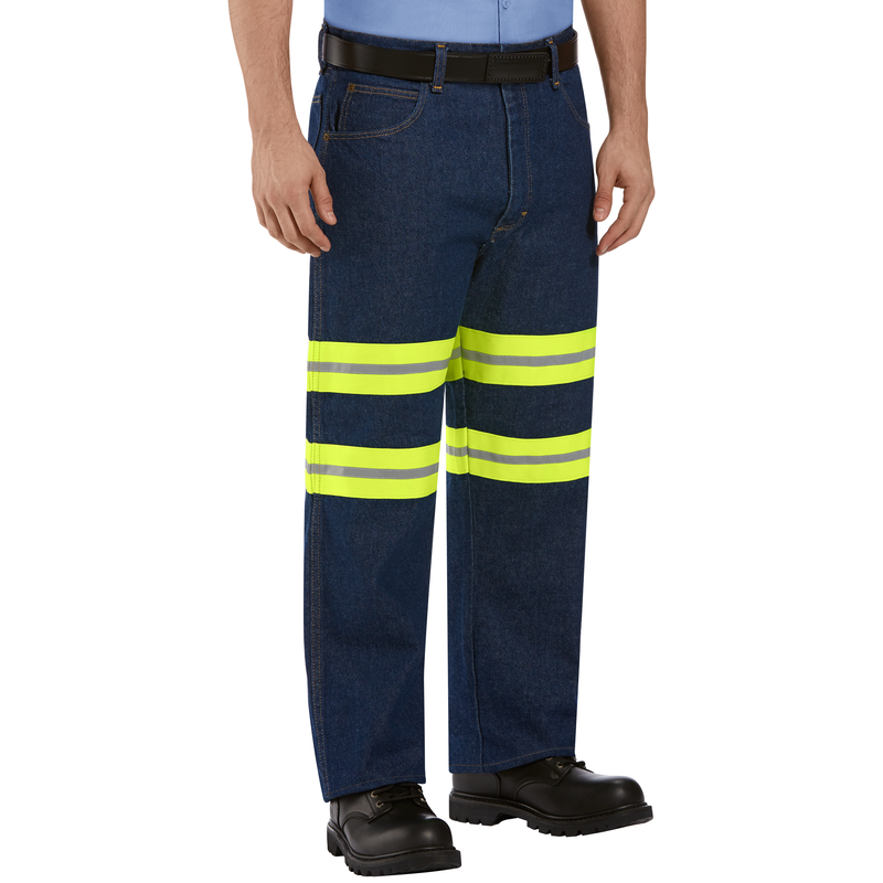 Men's Enhanced Visibility Men's Relaxed Fit Jean image number 4