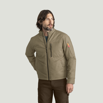 Men's Insulated Quilted Work Jacket