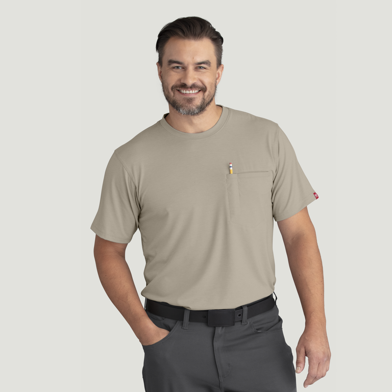 Men's Cooling Short Sleeve Pocket Tee image number 5