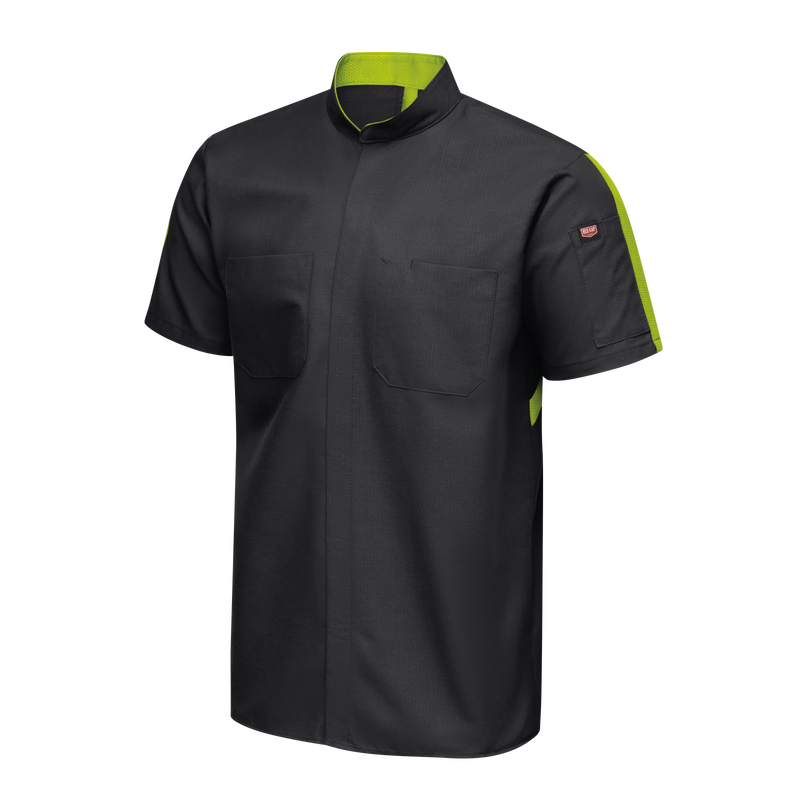 Men's Short Sleeve Two Tone Pro+ Work Shirt with OilBlok and MIMIX® image number 3