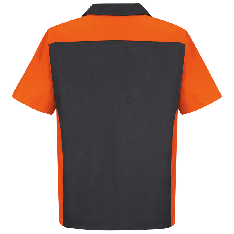 Men's Short Sleeve Two-Tone Crew Shirt image number 2