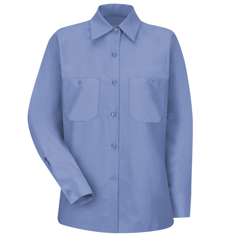 Women's Long Sleeve Industrial Work Shirt image number 1