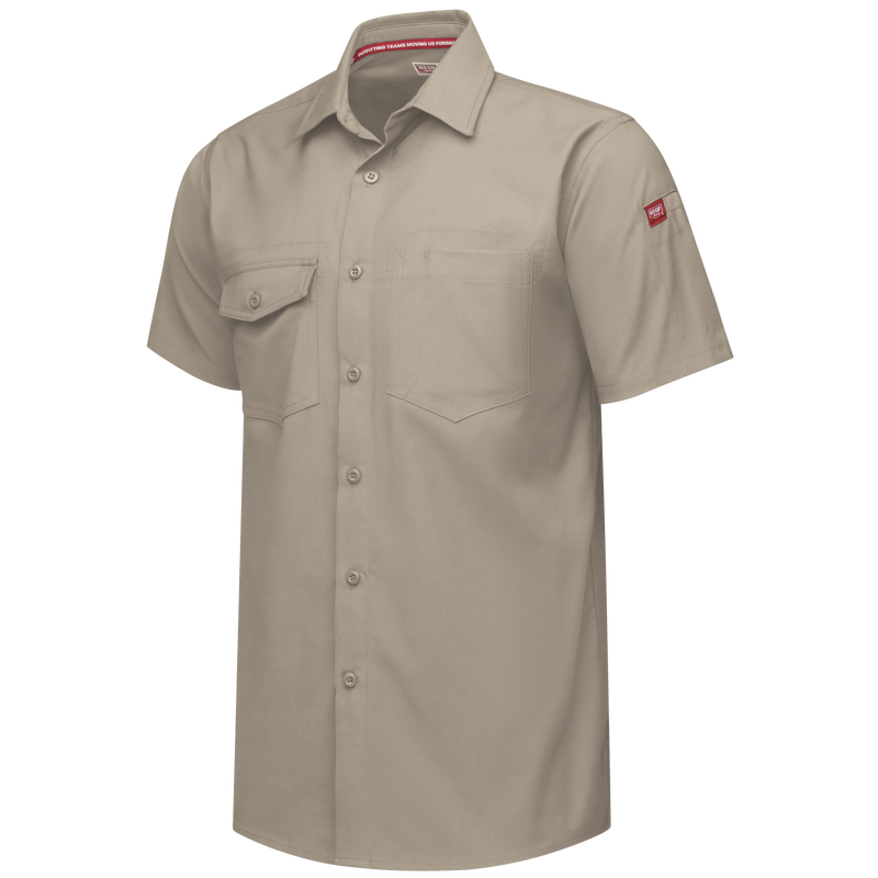 Men's Cooling Short Sleeve Work Shirt image number 12