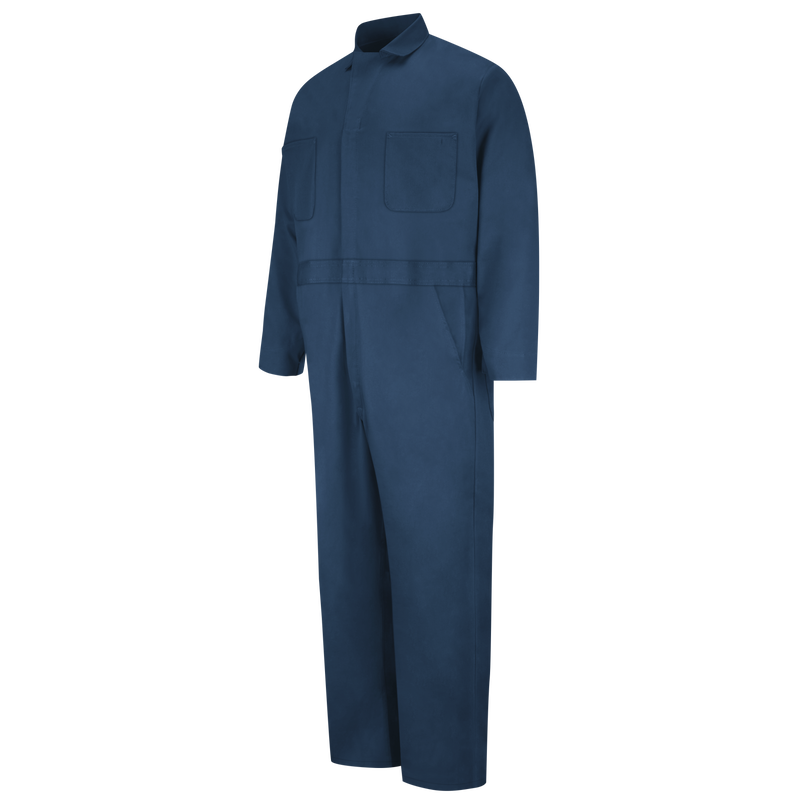 Men's Button-Front 100% Cotton Coverall, Red Kap®
