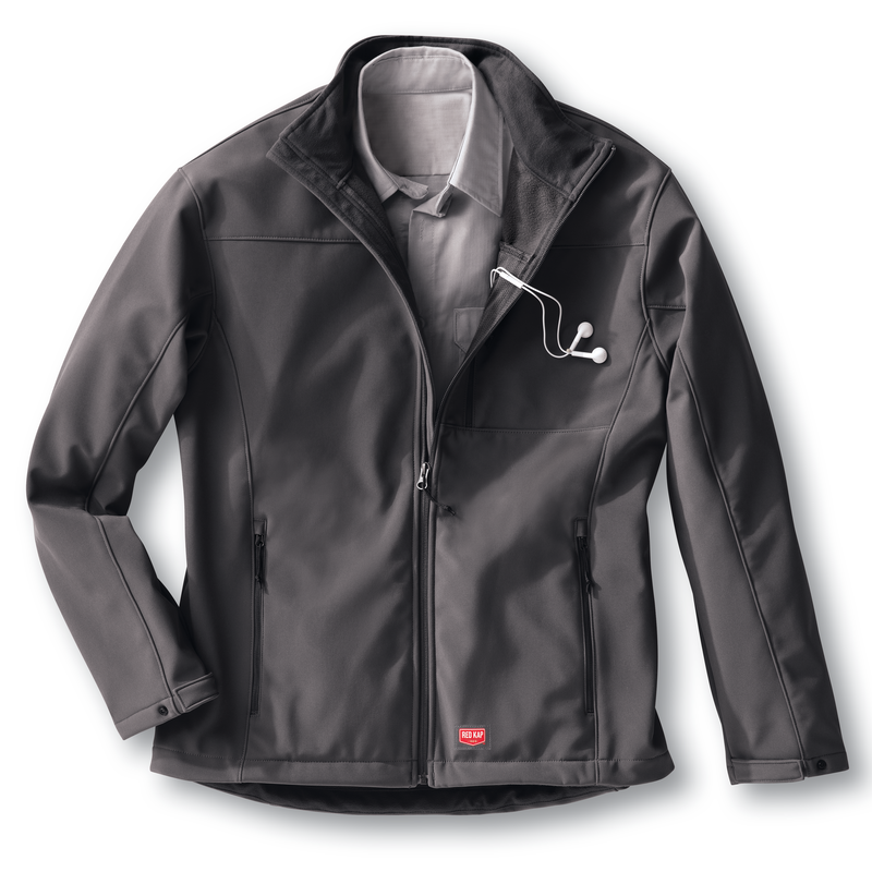 Men's Deluxe Soft Shell Jacket image number 5