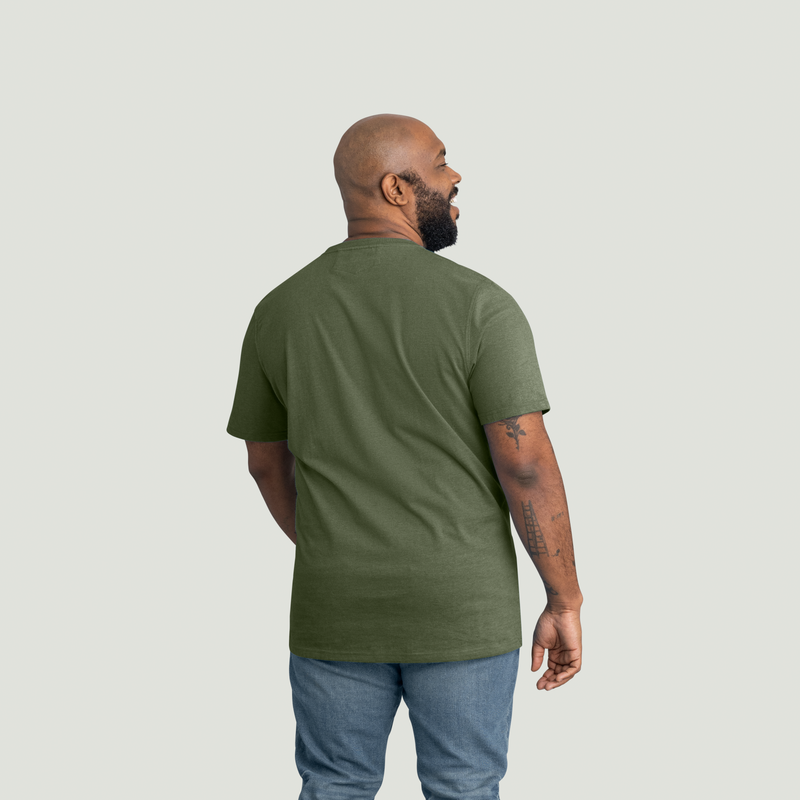Men's Slim Fit Cotton Pocket T-Shirt image number 6