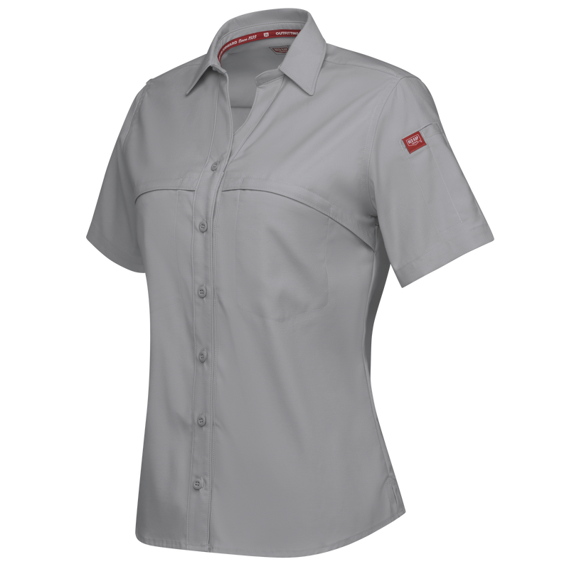 Women's Cooling Short Sleeve Work Shirt image number 3