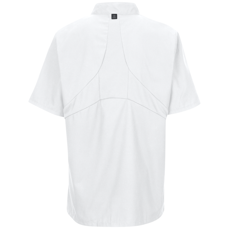 Women's Short Sleeve Chef Coat with OilBlok + MIMIX® image number 2