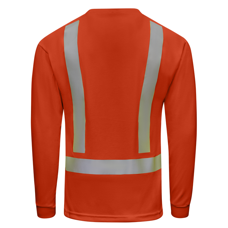 Hi-Visibility Long Sleeve Pocket T-Shirt - Type R Class 2 image number 2