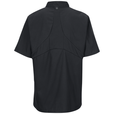 Men's Short Sleeve Chef Coat with OilBlok + MIMIX™