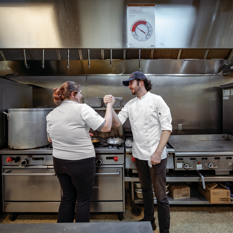 Men's Deluxe Airflow Chef Coat image number 5
