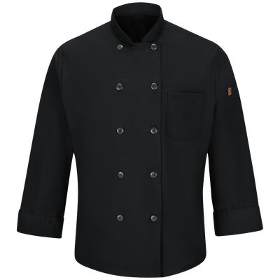 Men's Chef Coat with OilBlok + MIMIX™