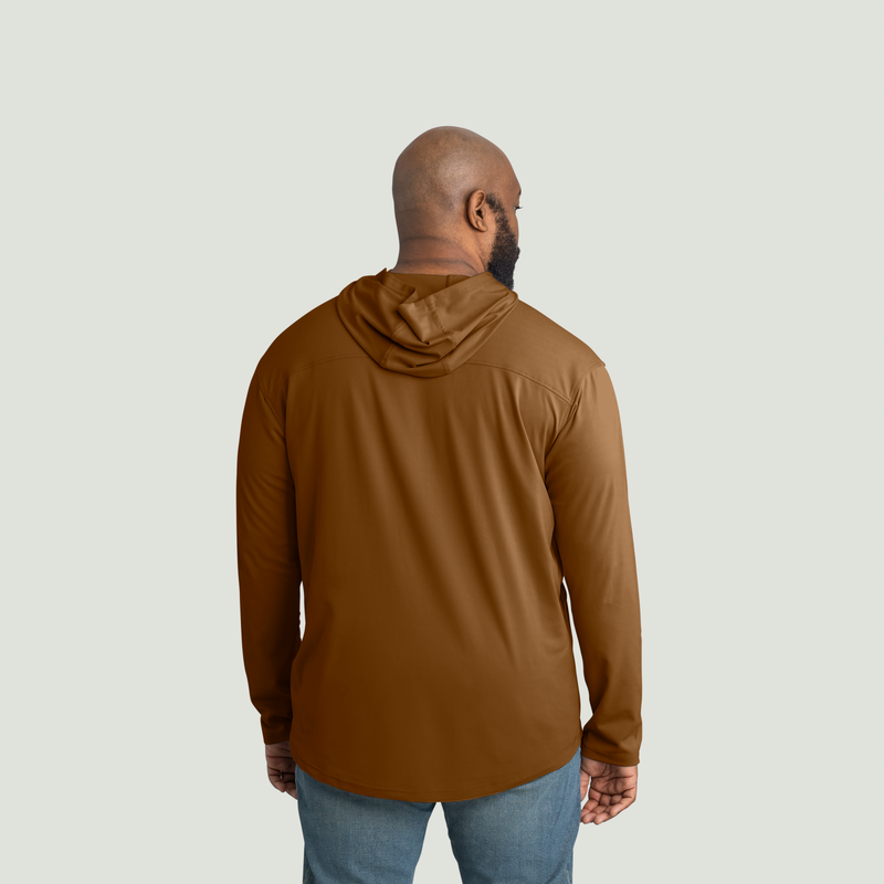 Men's Sun Protection Pullover Hoodie image number 6