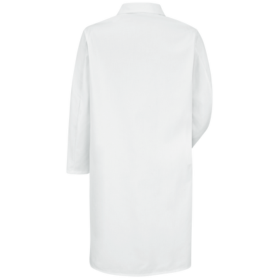Gripper-Front Butcher Frock with Exterior Pocket