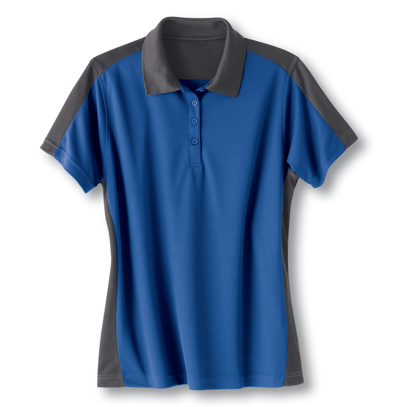 Women's Short Sleeve Performance Knit® Two-Tone Polo image number 2