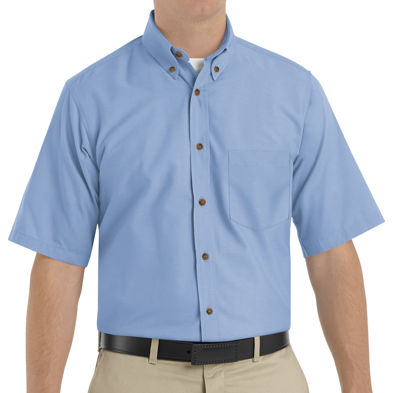 Men's Short Sleeve Poplin Dress Shirt image number 2