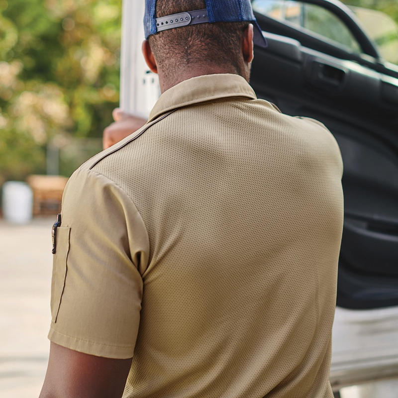 Men's Short Sleeve Pro Airflow Work Shirt image number 8