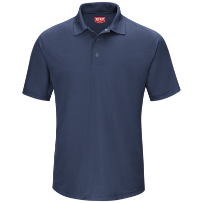 Men's Short Sleeve Performance Knit® Gripper-Front Polo