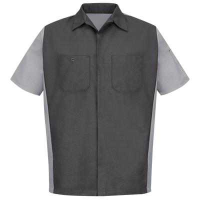 Men's Short Sleeve Two-Tone Crew Shirt