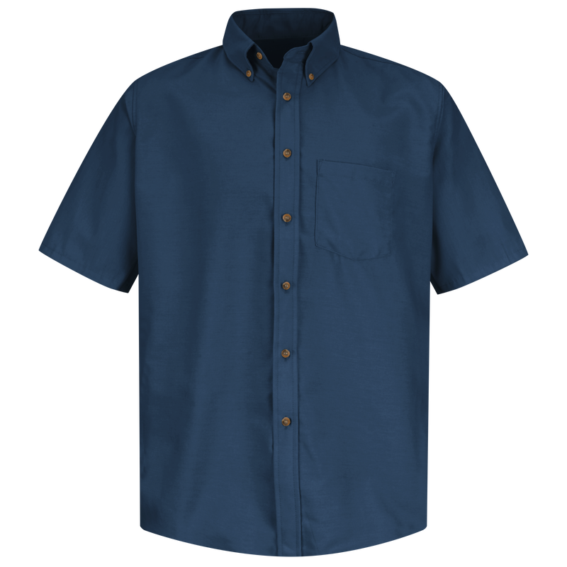 Men's Short Sleeve Poplin Dress Shirt image number 1