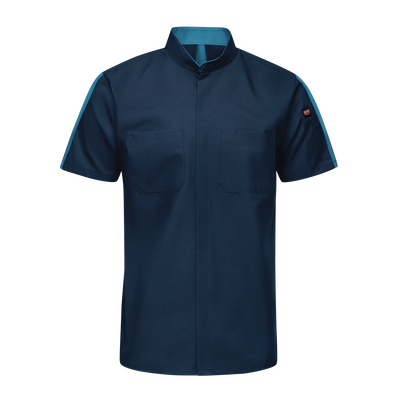 Men's Short Sleeve Two Tone Pro+ Work Shirt with OilBlok and MIMIX™
