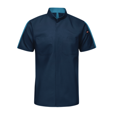 Men's Short Sleeve Two Tone Pro+ Work Shirt with OilBlok and MIMIX®