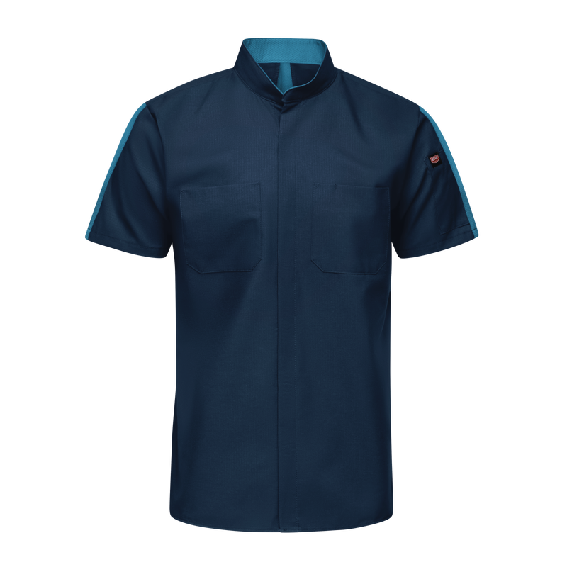 Men's Short Sleeve Two Tone Pro+ Work Shirt with OilBlok and MIMIX® image number 1