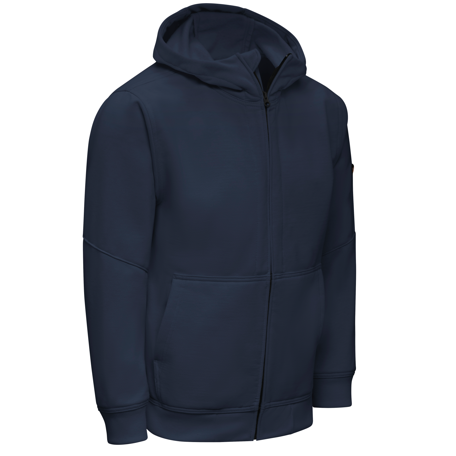 navy work hoodie