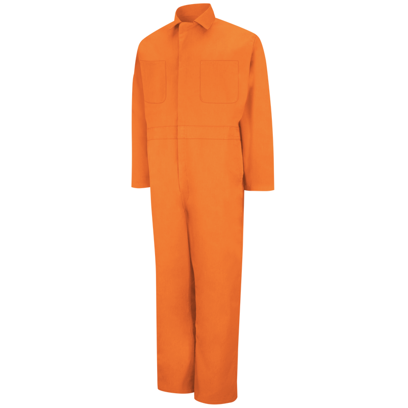 Twill Action Back Coverall with Chest Pockets image number 1