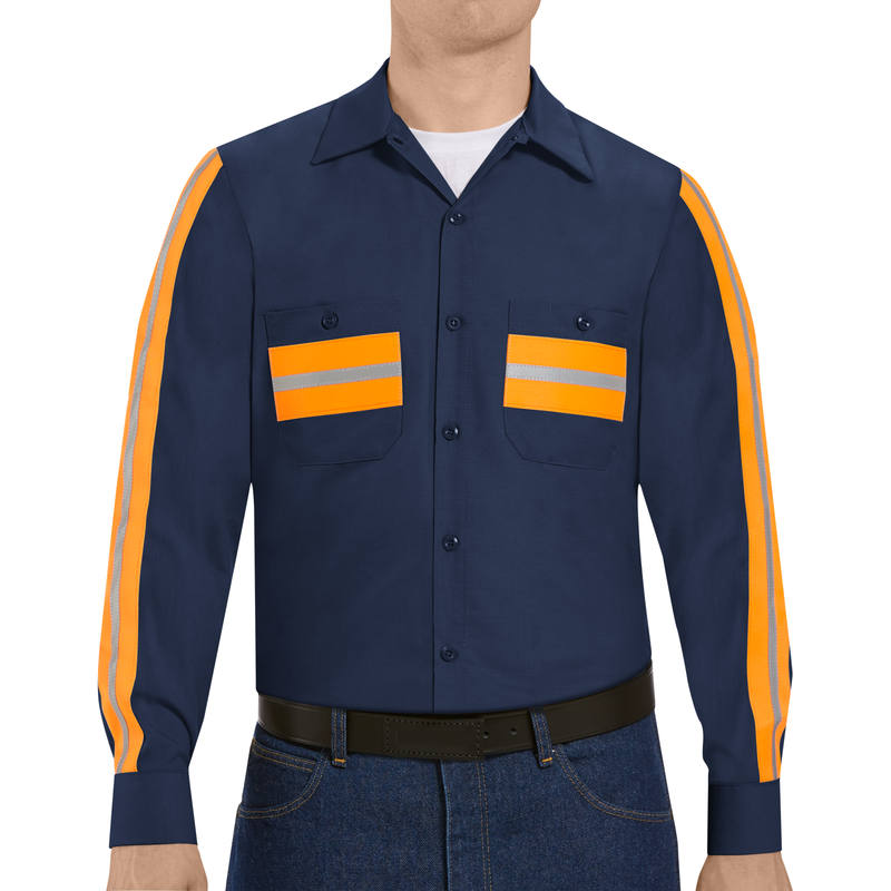 Long Sleeve Enhanced Visibility Shirt image number 3