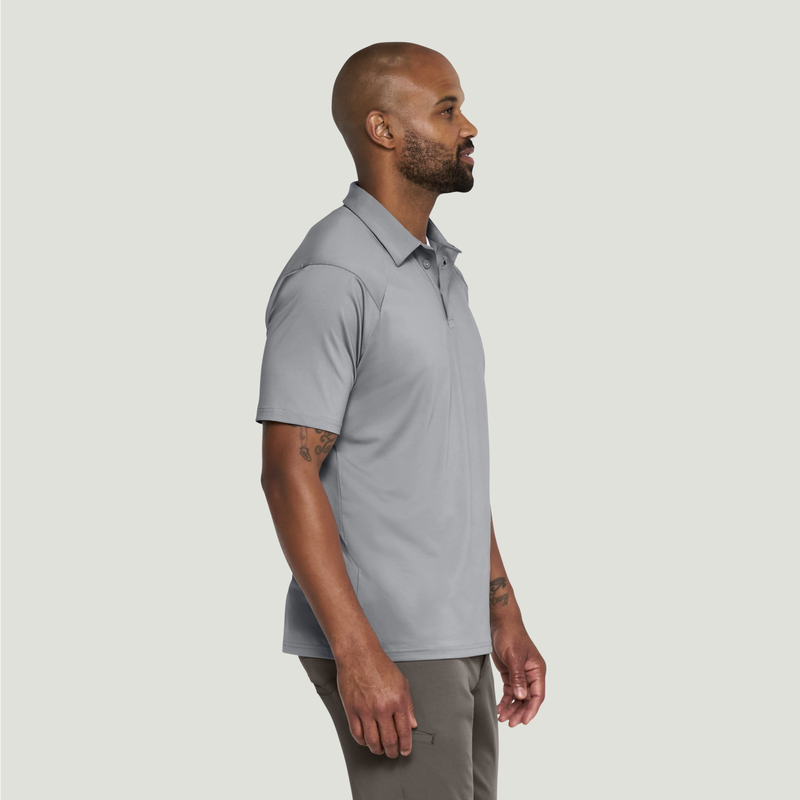 Men's Cooling Stretch Jersey Polo image number 4