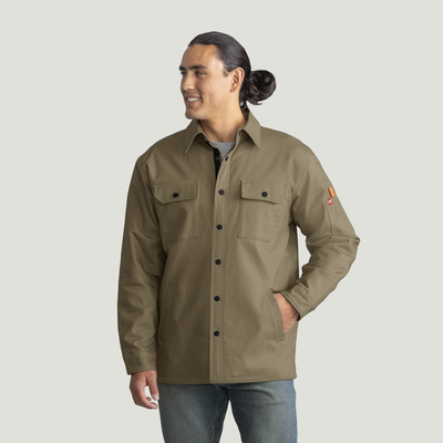 Men's Water Repellent Shirt Jacket