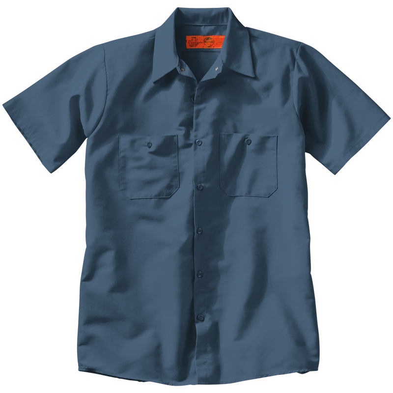Men's Short Sleeve Industrial Work Shirt image number 9