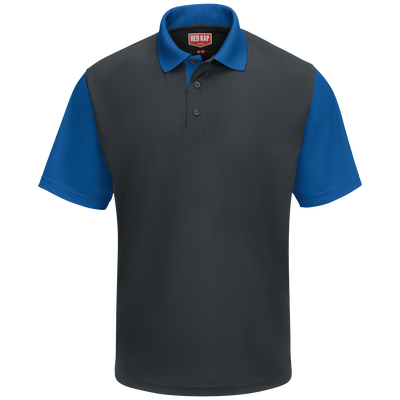 Men's Short Sleeve Performance Knit® Color-Block Polo
