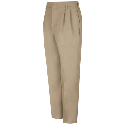 Men's Pleated Twill Slacks