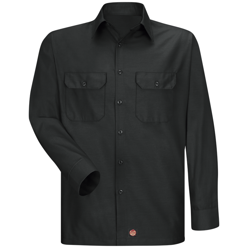 Men's Long Sleeve Solid Rip Stop Shirt image number 1