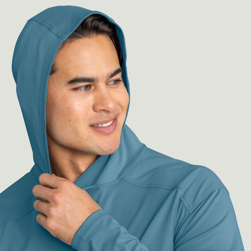 Men's Sun Protection Pullover Hoodie image number 14