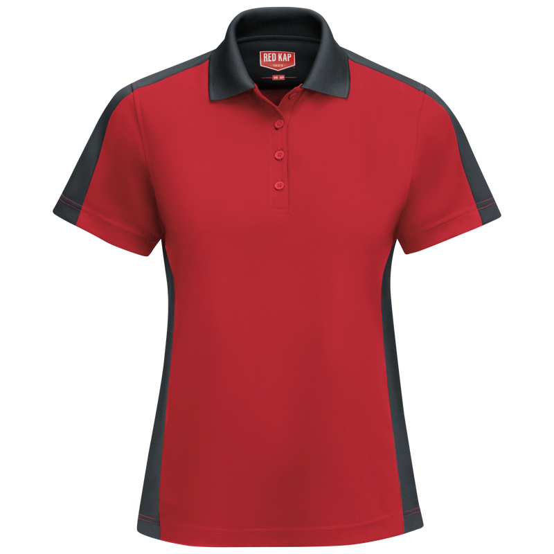 Women's Short Sleeve Performance Knit® Two-Tone Polo image number 1