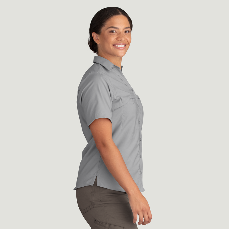 Women's Cooling Short Sleeve Work Shirt image number 13
