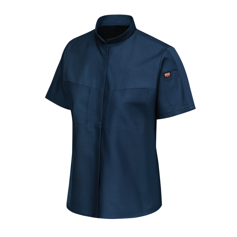 Women's Short Sleeve Performance Pro+ Work Shirt with OilBlok + MIMIX® image number 3