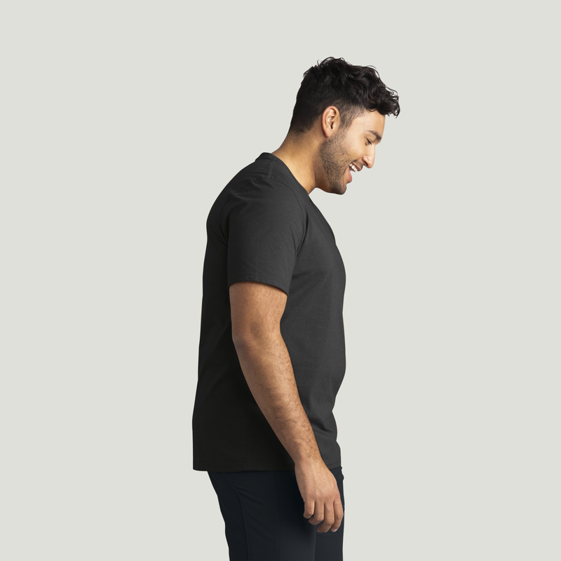 Men's Short Sleeve Midweight Slim Fit Performance Tee image number 8