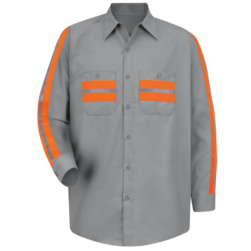 Red kap reflective shirts outlet