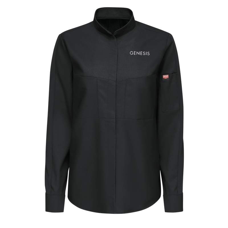 Women's Long Sleeve Performance Pro+ Work Shirt with OilBlok + MIMIX® image number 2