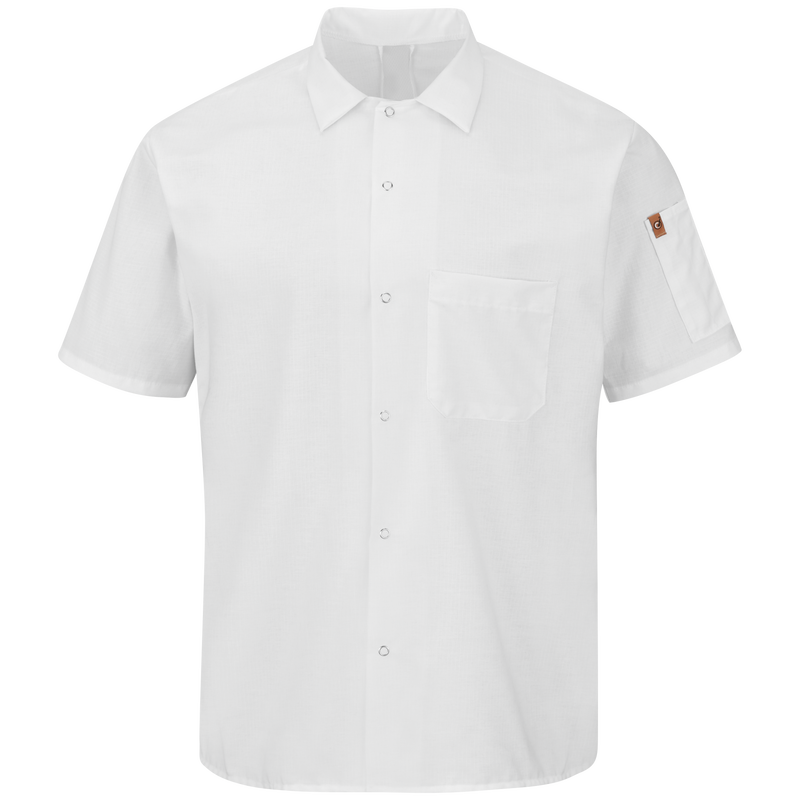 Men's Short Sleeve Cook Shirt with OilBlok + MIMIX® image number 1