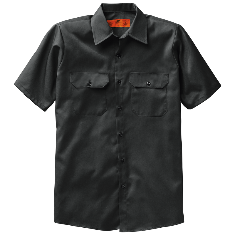 Men's Short Sleeve Utility Uniform Shirt image number 4