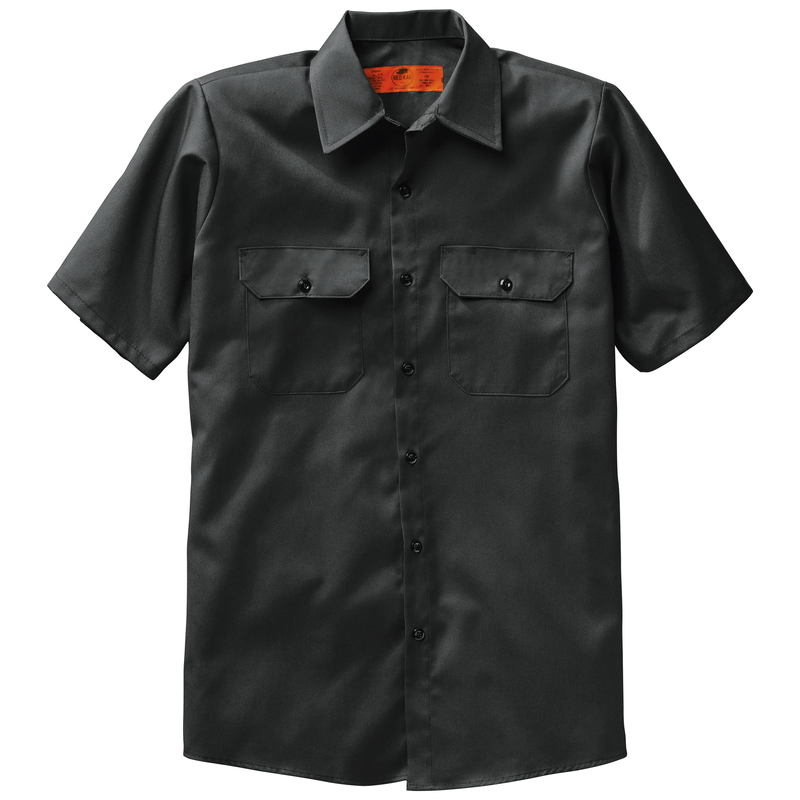 Men's Short Sleeve Utility Uniform Shirt image number 5