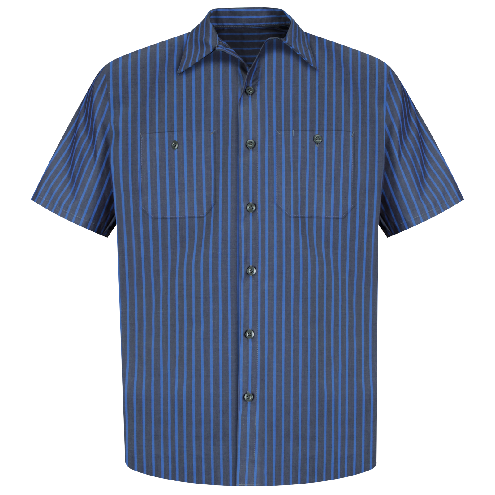 Red kap striped work shirt Clearance