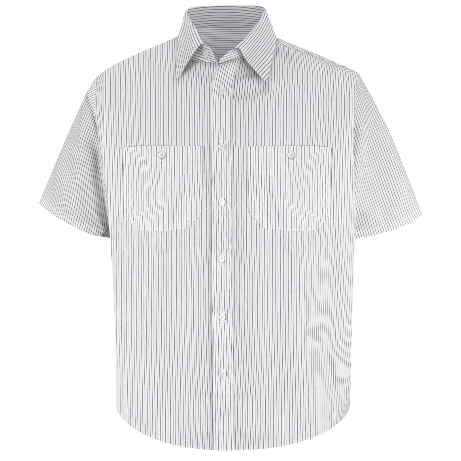 white striped dress shirt