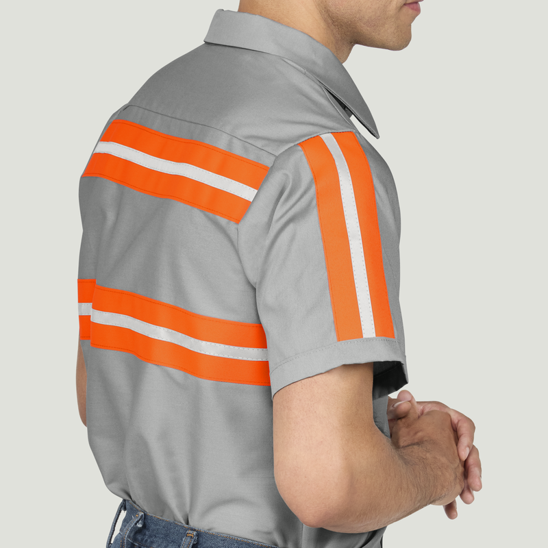 Short Sleeve Enhanced Visibility Shirt image number 12